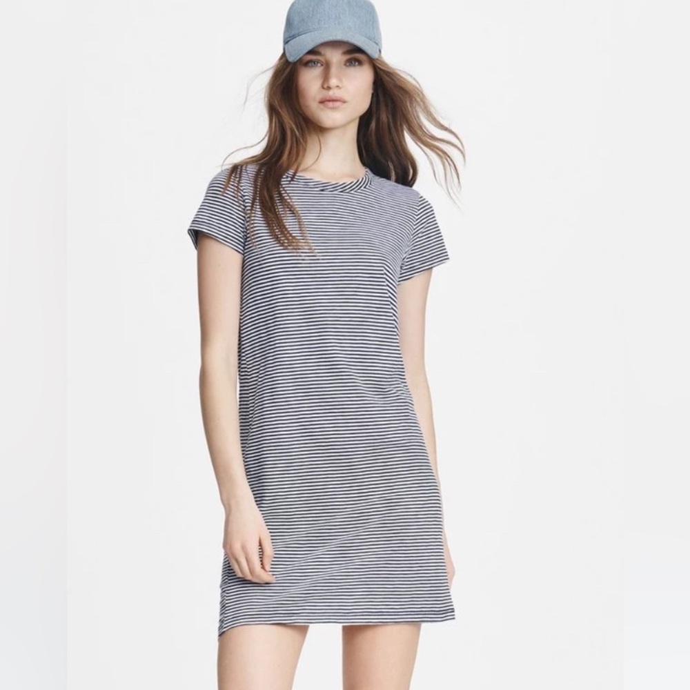 Striped Black and White T-Shirt Rag&Bone Dress